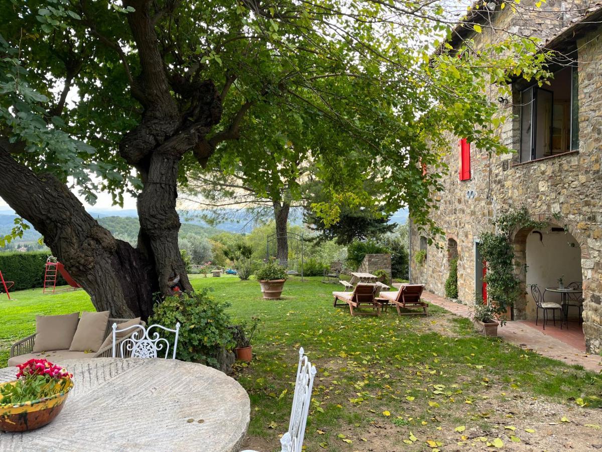 Il Fiorino Di Badia Leilighet Badia A Passigano Eksteriør bilde